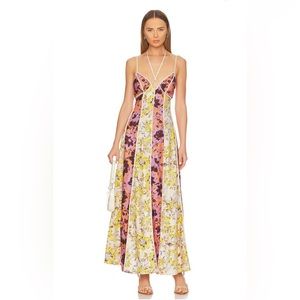 Significant Other Ana Maxi Dress Floral Mix